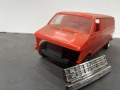 C11 Dodge Panel Van vintage built model 1/25 McM