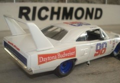 #98 Richie Panch Daytona Budweiser Chevy 1975 1/25th – 1/24th Scale Decals