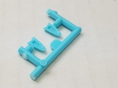 1957 Corvette FENDER SCOOPS from AMT 1:25 Model Kit 57
