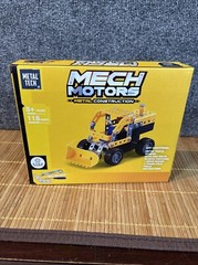 Mech Motors Metal Construction Kit • Bulldozer. S•T•E•M Engineering-Metal Tech.