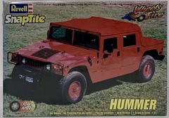 REVELL Snaptite Hummer 1:25 Scale Plastic Model Kit