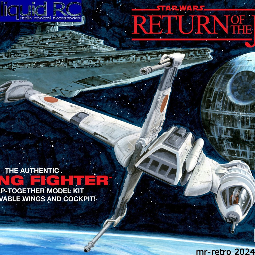 MPC 949 Star Wars: B-Wing Fighter Snap 1:144