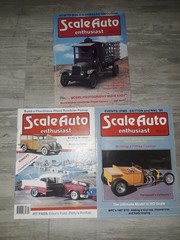 Scale Auto Enthusiast Magazine March / April 86 Nov/Dec 84 Oct 86 Lot 3