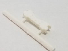 Diamond REO Truck Tractor REAR CROSSMEMBER #46 for 1:25 AMT Model Kit