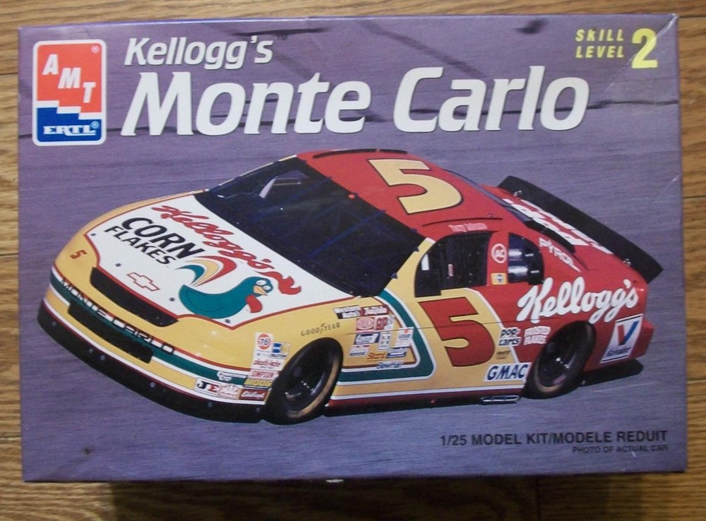 1995 1:25 PLASTIC MODEL KIT of the KELLOGG’S MONTE CARLO by AMT/ERTL