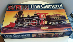 1980 MPC 1/25 Scale The General 4-4-0 American Steam Locomotive Model Kit