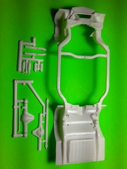AMT 66 1966 Chevy Impala SS Modified Stocker 1/25 Frame Stock Rear End Axle