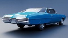 3d Printed 1/25 1968 Pontiac Grand Prix Model Kit