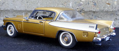 Studebaker Classic Car Custom Built Metal Model Concept 1 Race Vintage24Promo18