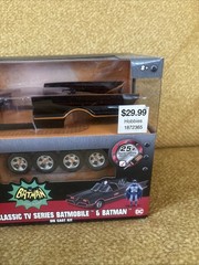 NIB Jada Hollywood Rides Build N Collect CLASSIC BATMOBILE & BATMAN Die Cast Kit