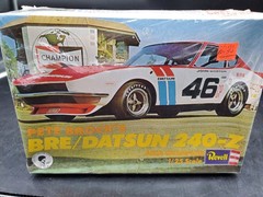 🚦Revell #1422 1:25 Peter Brock’s BRE/DATSUN 240-Z Model Kit – Factory Sealed🔥