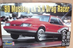 REVELL 90 FORD MUSTANG LX 5.0 DRAG CAR MODEL 1:25 85-4195