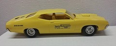 1970 Ford Torino Promo Cobra Sports Performance Center Decal Sheet 1:25 NO CAR!!
