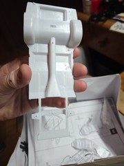 Monogram 1/24 scale 79 Pontiac Firebird Street Machine Model Partially Assembled