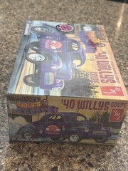 AMT 1940 WILLYS CURLY’S GASSER DRAG CAR FACTORY SEALED KIT! CIRCA 2015! VMCP!
