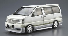 1/24 The model car No.123 Nissan E50 Elgrand 1999 plastic model