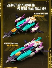 US🇺🇲 Transformers Wheels C02 Wreck ‘N Rule Overlord Tank & Jet Plane Model Kit