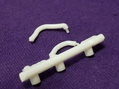 1970 Plymouth Cuda RADIATOR HOSES for Revell 1:25 Model Kit 70