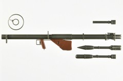 TomyTec Little Armory 1/12 LA092 M1A1 Bazooka RPG Rocket Launcher Model Kit