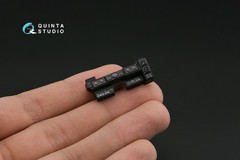 Quinta Studios 1/24 HUMMER H1 3D DECAL COLORED INTERIOR SET Meng Kit