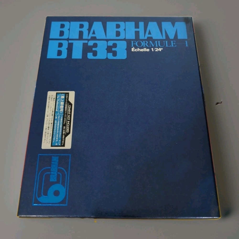 Union 1/24 Brabham BT33 Formule-1 Model Kit MC-63 Vintage Japan Rare F1 Kit