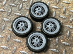 Resin 21/20 Inch: “Rohana RFG19” Model car Wheels/Tires 1/24 1/25 scale