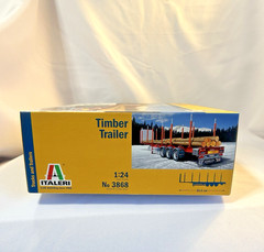 ITALERI TIMBER TRAILER 22.5″ Long model kit NEW in FACTORY SEALED BOX