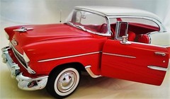 Chevrolet 55Chevy57 Race Hot Rod Classic Car Custom Built Metal Concept Model