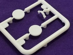 1968 Dodge Coronet DRIVESHAFT LOOP & WHEEL SPACERS from MPC 1:25 Model Kit 68
