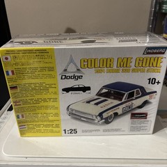 Lindberg Color Me Gone 1964 Dodge 330 Super Sport 1:25 Model Kit Car New F/S
