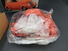 Monogram Fat Fendered 37 Ford Street Rod 1987 Partially Built Kit #2757