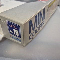 Fujimi 1/24 scale Mini Cooper plastic model kit made in Japan