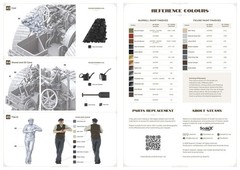 1901 Burrell Compound Traction Engine (3d print. model kit) 1/16 ScaleX SX-16001