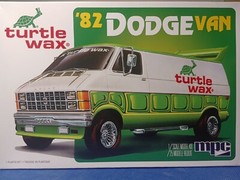 🌟 Tinted Rear Window For 1982 D**** Van 1:25 1000s Model Car Parts 4 Sale MPC