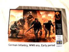 1/35 Master Box 5 German Infantry Western Europe ’44-’45 # 3584