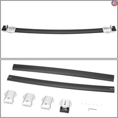 DNA Motoring Front, Rear Pair of Roof Rack Cross Bars Compatible with GX460