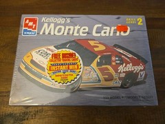 1995 AMT ERTL Kellogg’s Corn Flakes #5 Monte Carlo 1:25 Model Kit Sealed