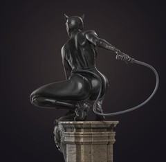 Catwoman model kit unassembled unpainted see Description