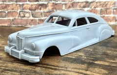 1/24 Scale: Stock “1947 Packard” Body. 3D Printed; Resin.