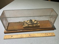 PROFESSIONAL MODEL French AMX-30 Battle Tank VENEZUELA ARMY ACRYLIC / WOODEN BOX