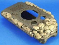 1/35 Scale Die-Cast Resin Model Assembled Kit Sherman M4A3 Sandbag Armor Set …