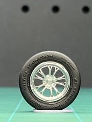 1:24 Drag Racing Wheels & Tires – Weld V Front / Alpha One Rear M/T Tires