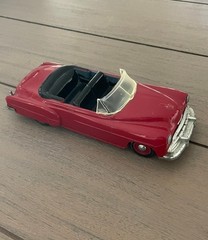 1952 Chevy Styleline Convertible Dealer Promo Bank – Cherry Red w/black