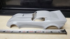 1/24 scale resin 3d printed Chevy Corvette funny car drag body model slot car