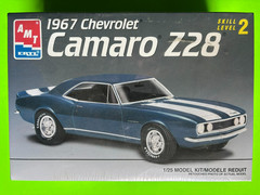 1967 CHEVROLET CAMARO Z28 COUPE MODEL KIT AMT ERTL 1/25 SCALE NEW SEALED LOOK!!!