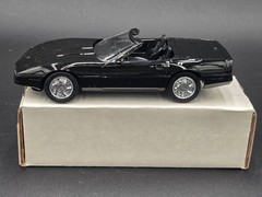 1989 Chevrolet Corvette Convertible Black Dealer Promo 6063EO New In Box!