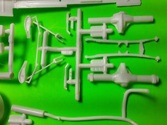 77 78 Dodge D100 Pickup Truck 1/25 Frame Chassis Axle Rear End Exhaust Model Car