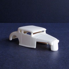 Jimmy Flintstone 1933 Plymouth slot car H:O scale resin body JFSL49