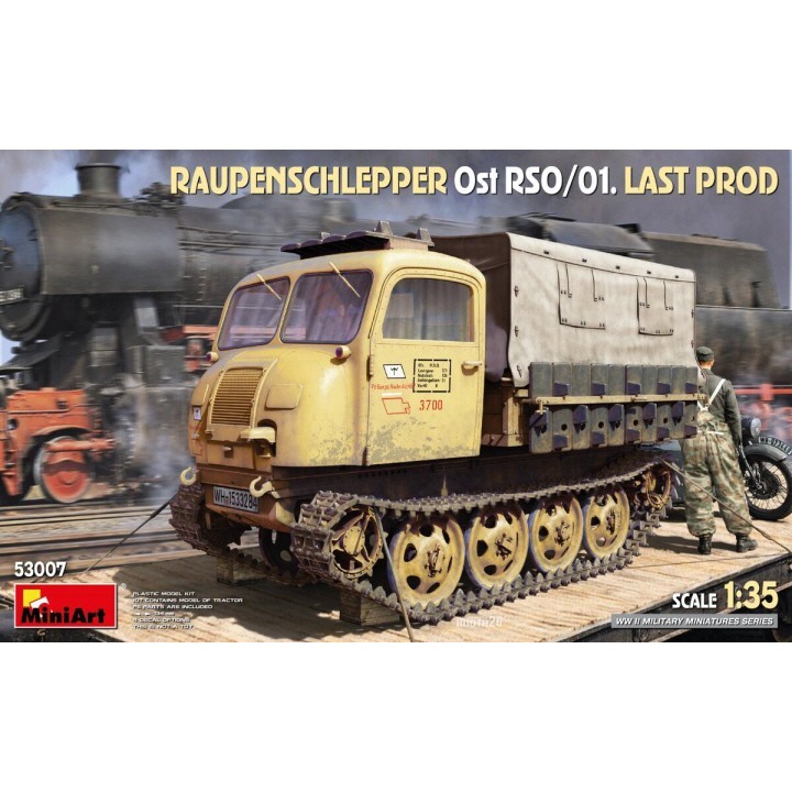 Miniart #53007 1/35 Raupenschlepper Ost RSO/01. Last Prod