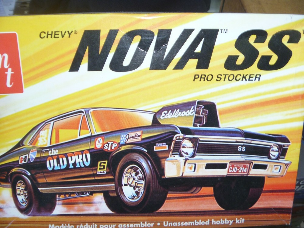 AMT 30106 1972 Chevy Nova SS Old Pro KIT 1/25 McM KIT NIOB